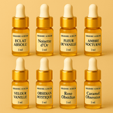 ✨ Discovery Pack of 8 – Perfumed Body Oils (3 ml each) ✨ | 100ml Luxury Body Oil | Nourishing, Non - Greasy, Fast - Absorbing, Long - lasting Fragrance | Self - Care & Skincare Gift | GRADORE AUREUM